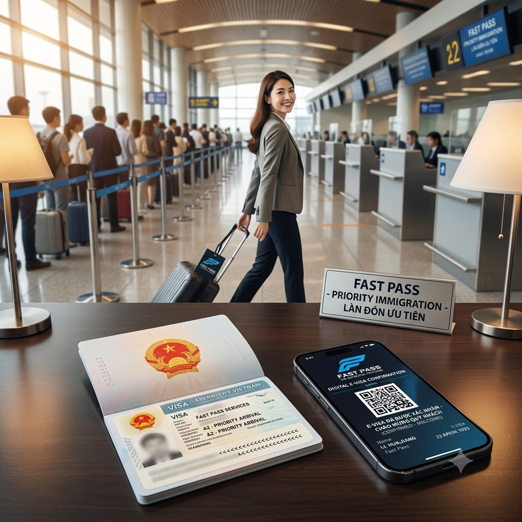 Dịch Vụ E-Visa Việt Nam Khẩn | Làm Thủ Tục Nhập Cảnh (Fast Pass)0